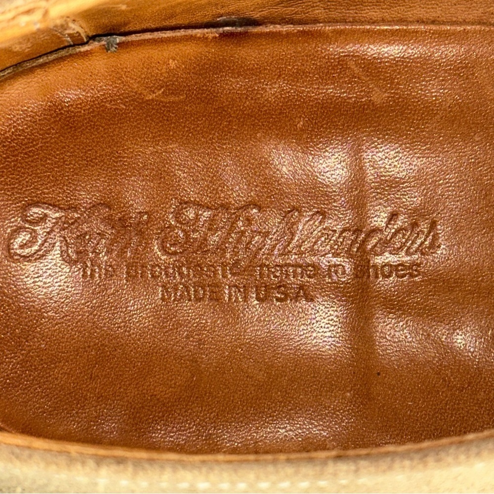 Keith Highlanders Men’s Size 10.5 Tan Suede Orange Bottom Dirty Buck Shoes - Picture 11 of 11